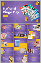 National Bingo Day PowerPoint And Google Slides Templates