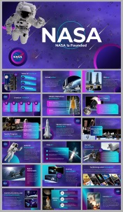 NASA Is Founded PowerPoint And Google Slides Themes