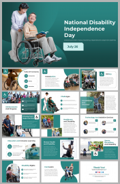 National Disability Independence Day Google Slides Themes