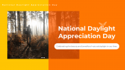 National Daylight Appreciation Day Google Slides Themes
