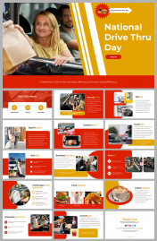 National Drive Thru Day PPT And Google Slides Themes
