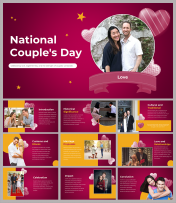 National Couples Day PowerPoint And Google Slides Themes