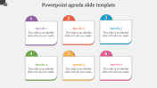 Customized PowerPoint Agenda Slide Template Presentation
