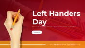 Left Handers Day PowerPoint And Google Slides Themes