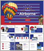 National Airborne Day PowerPoint And Google Slides Themes