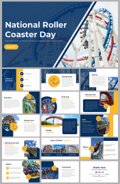 National Roller Coaster Day PowerPoint And Google Slides