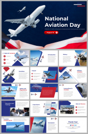 National Aviation Day PowerPoint And Google Slides Themes