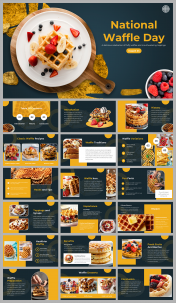 National Waffle Day PowerPoint And Google Slides Themes