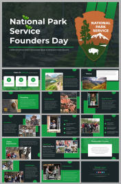 National Park Service Founders Day PPT And Google Slides 