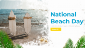 National Beach Day PowerPoint And Google Slides Themes