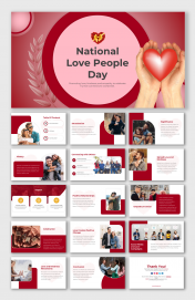 National Love People Day PowerPoint And Google Slides Themes
