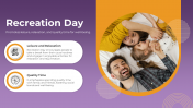 Recreation Day PowerPoint And Google Slides Template
