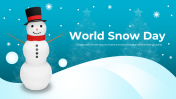 World Snow Day PowerPoint And Google Slides Templates