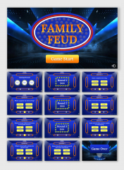 Dog Breeds Family Feud PowerPoint And Google Slides Themes