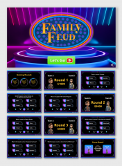 World Capitals Family Feud PowerPoint And Google Slides