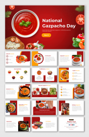 National Gazpacho Day PowerPoint And Google Slides Themes