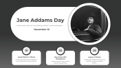 Jane Addams Day PowerPoint And Google Slides Template