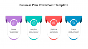 Attractive Colorful Business Plan PPT And Google Slides