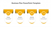 Best Yellow Color Business Plan PPT And Google Slides