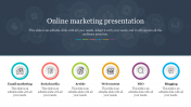 Stunning Online Marketing Presentation Slide Themes