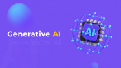 Elegant Generative AI PowerPoint And Google Slides Themes