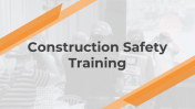 Elegant Construction Safety Training PPT And Google Slides