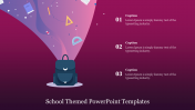 School-Themed PowerPoint Templates For Presentation