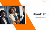 Attractive Thank You PowerPoint And Google Slides Template