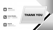 Visual Best Thank You PowerPoint Template and Google Slides