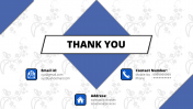 Designed Thank You Slide For PowerPoint Presentation