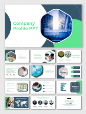 Attractive Company Profile PPT And Google Slides Templates