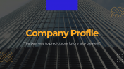 Innovative Company Profile PowerPoint And Google Slides