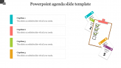 Customizable Agenda PowerPoint Template with Four Nodes