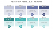 Nice PowerPoint Agenda Slide Template For Presentation
