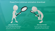PowerPoint Stickman Animation Template & Google Slides