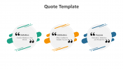 Creative Quote PPT Presentation And Google Slides Template