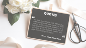 Effective PowerPoint Quote Template Slide PPT Designs