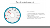 Amazing Executive Dashboard PPT Slide Template Design