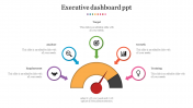 Five Node Creative Executive Dashboard PPT 