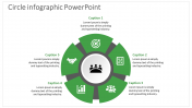 Imaginative Circle Infographic PowerPoint with Five Nodes