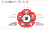 Amazing Circle Infographic PowerPoint with Five Nodes
