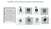 Innovative Cool Keynote Templates With Eight Icons