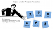 Best Sell powerpoint presentations Template with Six Nodes