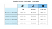 business development presentation template
