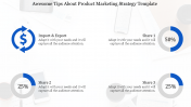 Awesome Product Marketing Strategy PowerPoint Template 
