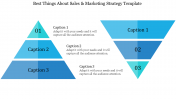 Sales And Marketing Strategy Template- Triangle Model