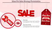 Ideas For Sales Strategy Presentation Slide PPT