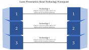 Three Node Presentation About Technology PowerPoint 