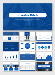 Investor Deck PowerPoint And Google Slides Templates