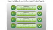 Simple PowerPoint Checklist Template Slide Designs